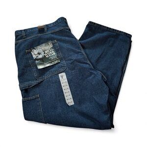 Rural King Carpenter Jeans Men Size 50x32 New With Tags